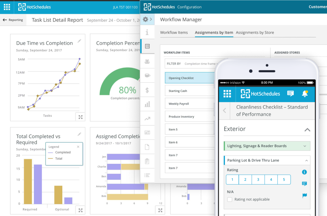 Intelligent Workflow screenshots